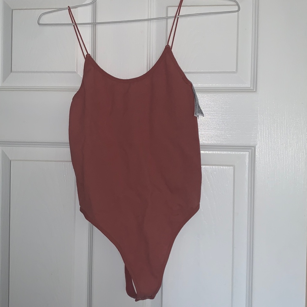 Mauve skim style bodysuit - Picture 1 of 3